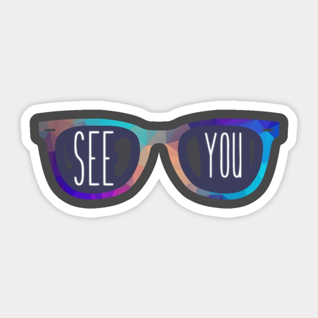 See You Sticker by Kufic Studio